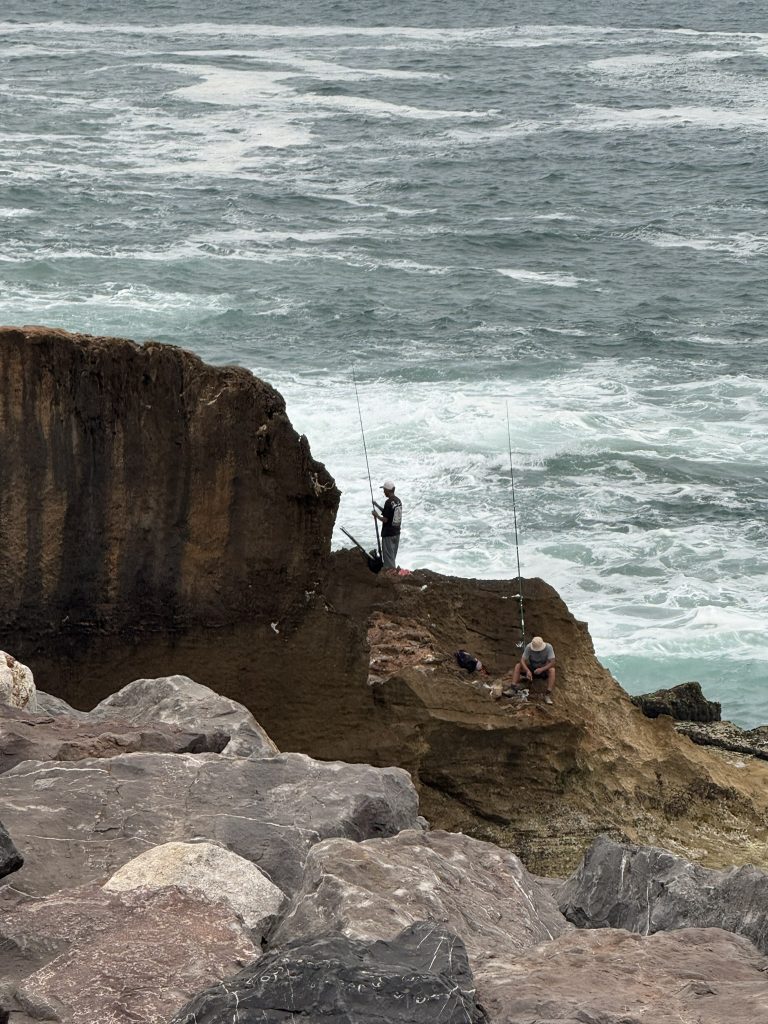 Fisherman in Rabat, Morocco